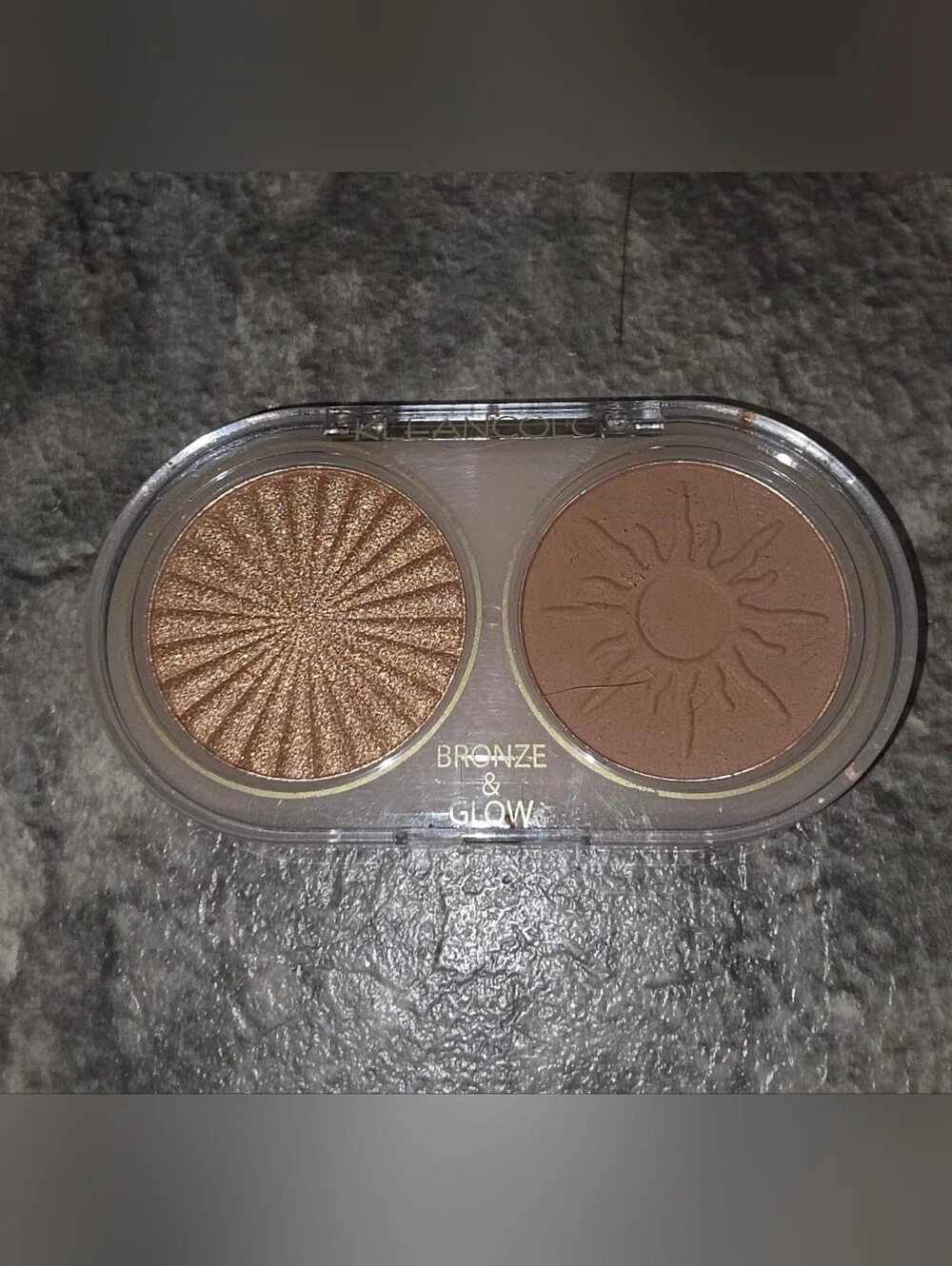 Kleancolor Bronze & Glow Duo - Eye Candy 0.29oz BNIB Discontinued